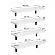 شلف دیواری دلفین مدل Jv-5020-pvc
