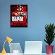 تابلو شاسي کارنيکا طرح رد دد Red Dead Redemption کد 89610 مجموعه 4 عددی