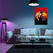 تابلو شاسي کارنيکا طرح رد دد Red Dead Redemption کد 89610 مجموعه 4 عددی