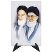 تابلو شاسی رومیزی طرح رهبر سید علی خامنه ای و امام خمینی مدل AG-238