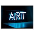 تابلو شاسی طرح نئون مدل Art کد 674