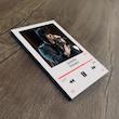 تابلو شاسی مدل موزیک آرت طرح eminem godzilla کد mp3-1
