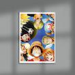 تابلو شاسی مدل انیمه وان پیس کد one piece-el01