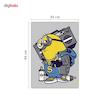 تابلوی ونسونی طرح Hip Hop Minion سایز 30 × 40