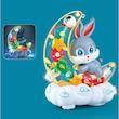 اسباب بازی مدل خرگوش چرخ دنده ای طرح ماه کد YJ-3043