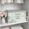 باکس لباس طرح پاستلی FLOWER & HOME کد S3