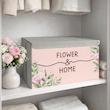 باکس لباس طرح پاستلی FLOWER & HOME کد S3