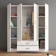 کمد لباس فلفور کابینت مدل MDF-TD16045180