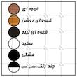 کمد لباس و دراور اعیان مدل FH571 مجموعه سه عددی