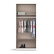 کمد لباس فلفور کابینت مدل MDF-WG-L090cm