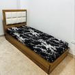 ملحفه ناتوسا مدل کشدار کد ابر و بادی یک نفره سایز 90x200 سانتی متر