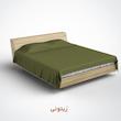 ملحفه چیداری مدل روانداز دونفره سایز 245x200 سانتی متر