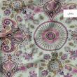 ملحفه خانه سفید مدل ترمه دو نفره سایز 245x200 سانتی متر