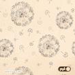 ملحفه آدنو مدل Dandelion کد IR119 دونفره سایز 160x200 سانتی متر
