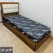 ملحفه ناتوسا مدل روانداز ماربل یک نفره سایز 140×200 سانتی متر
