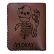 کیف پول مردانه طرح I am okay کد 9052