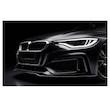 فرش پارچه‌ای مدل فرشینه طرح نمای جلو مدل BMW کد AR3060261
