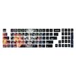 برچسب حروف فارسی کیبورد گراسیپا طرح Ghost کد 110