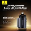 شارژر فندکی 30 وات دو پورت بیسوس مدل Tiny Star VCHXX-UC