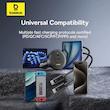شارژر فندکی 152.5 وات بیسوس مدل BSCC-ZX-CCL به همراه کابل USB-C