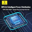 شارژر فندکی 152.5 وات بیسوس مدل BSCC-ZX-CCL به همراه کابل USB-C