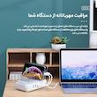 شارژر رومیزی 20 وات اوریکو مدل APD-4U1C