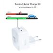 شارژر دیواری 35 وات راسین مدل A2306 EMC