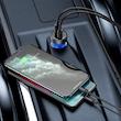 شارژر فندکی 65 وات باسئوس مدل Particular Digital Display QC+PPS