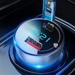 شارژر فندکی 65 وات باسئوس مدل Particular Digital Display QC+PPS