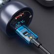 شارژر فندکی 65 وات باسئوس مدل Particular Digital Display QC+PPS