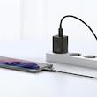 شارژر دیواری باسئوس Quick Charger 25W به همراه کابل تبدیل  usb-c