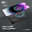 پاوربانک پرومیت مدل POWERMAG-DUO.BLACK به ظرفیت 10000 میلی آمپر ساعت