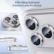 محافظ لنز دوربین فلزی مسیر مدل Diamond Lux مناسب برای گوشی موبایل اپل iPhone 17 Pro / 17 Pro Max