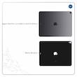برچسب پوششی ماهوت مدل Matte-Black مناسب برای تبلت اپل iPad Pro 12.9 (GEN 3) 2018 A1876