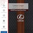 برچسب پوششی ماهوت مدل Lexus-Logo مناسب برای تبلت سامسونگ Galaxy Tab A7 10.4 LTE 2020 T505