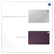 برچسب پوششی ماهوت مدل Purple-Leather مناسب برای تبلت سامسونگ Galaxy Tab A7 10.4 LTE 2020 T505