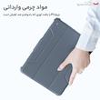 کیف کلاسوری نیلکین مدل Camshield Bumper مناسب برای تبلت اپل iPad Air 10.9 (2020) / iPad Air 4 / iPad Pro 11 (2020) / iPad Pro 11 (2021)