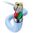 کابل تبدیل USB به لایتنینگ باسئوس مدل CAGD00001 طول 1.2 متر