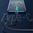 کابل تبدیل USB به USB-C بیسوس مدل CATKLF-PG1 طول 1 متر