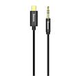 کابل تبدیل USB-C به AUX باسئوس مدل CAM01-M01-BA طول 1.2 متر