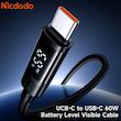 کابل تبدیل USB-C مک دودو مدل CA-578 60W طول 1.2متر