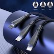 کابل تبدیل USB به Micro USB/ USB-C / لایتنینگ مک دودو مدل ca-696 طول 1.2 متر