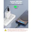 کابل USB-C هزول مدل 45W5A طول 1 متر