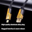 کابل تبدیل USB/USB-C به لایتنینگ/USB-C آیرون ایکس مدل SUPERFAST65W 4IN1 طول 1.5 متر
