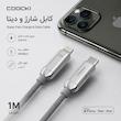 کابل تبدیل USB-C به لایتنینگ توکی مدل iPhone 11 pro طول 1 متر