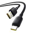 کابل تبدیل USB به USB-C بیسوس مدل Silky Series طول 1 متر
