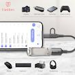 مبدل OTG USB3.0 به USB-C / لایتنینگ ارلدام مدل OT109CL