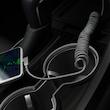 کابل تبدیل USB به USB-C مک دودو مدل Type-C Data Coiled طول 1.8 متر