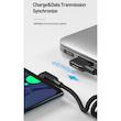 کابل تبدیل USB به USB-C مک دودو مدل Type-C Data Coiled طول 1.8 متر