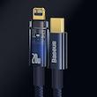 کابل تبدیل USB-C به لایتنینگ باسئوس مدل Explorer Series  طول 1 متر